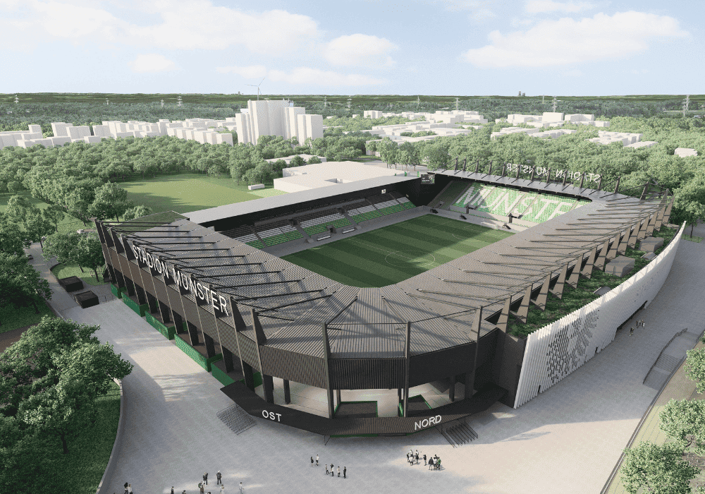 “Ja” sagen im Stadion