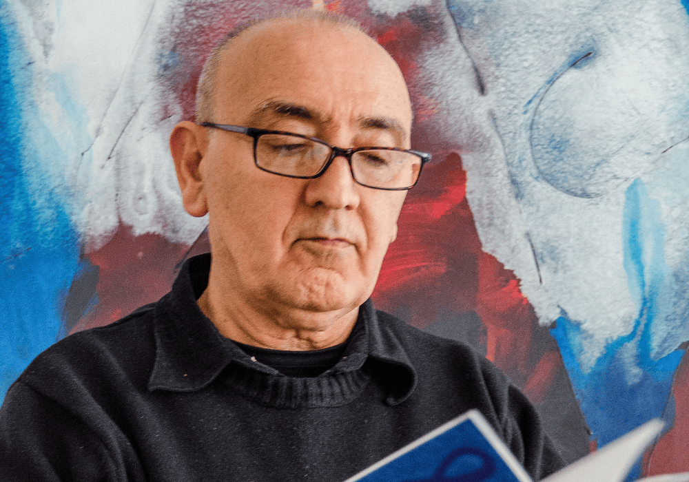 Schriftsteller und Lyriker Molla Demirel