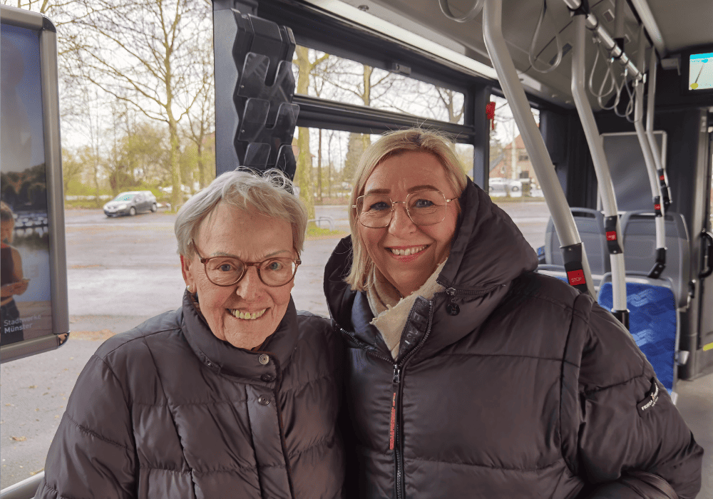 Sicher unterwegs: Bus-Training für ältere Menschen in Münster